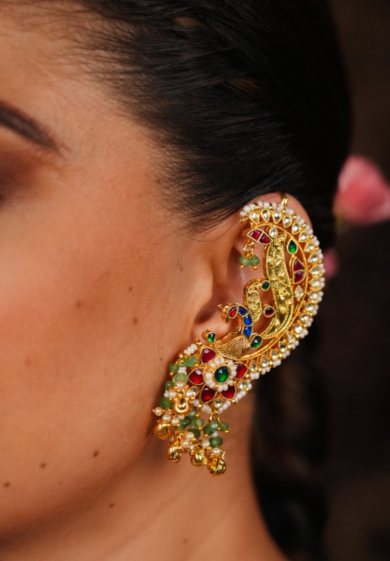 Jadau Ear Cuff